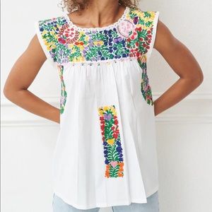 Mi Golondrinq Flores Blouse. Size M.